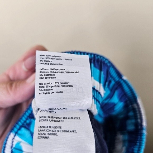 Speedo Boys shark Swim lined Trunks size xs - Picture 4 of 5